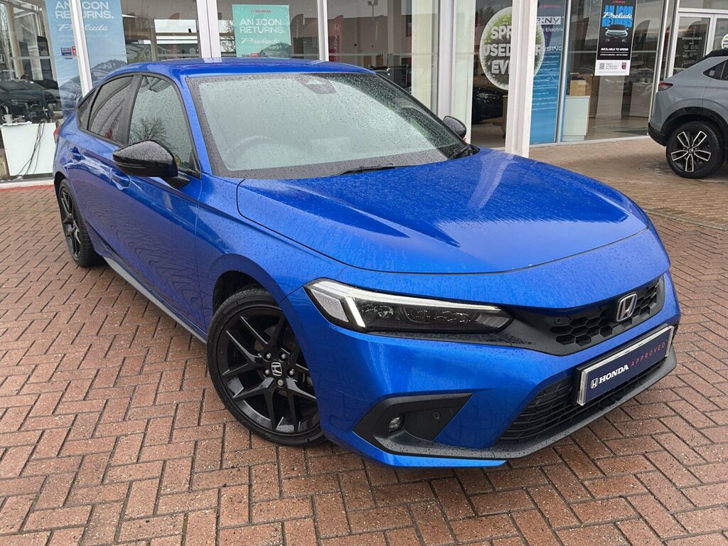 Honda Civic 2.0 H I-mmd Sport Ecvt Euro 6 Ss SR23OCD Blue #5