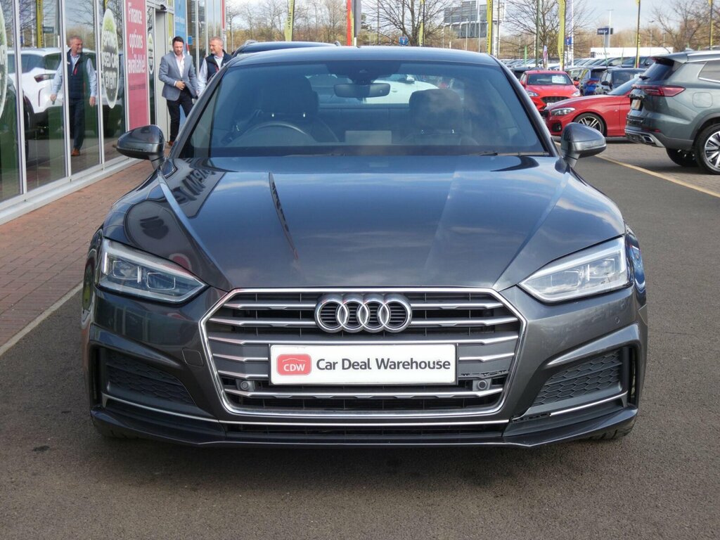 Audi A5 2.0 Tdi S Line S Tronic Euro 6 Ss Grey #4