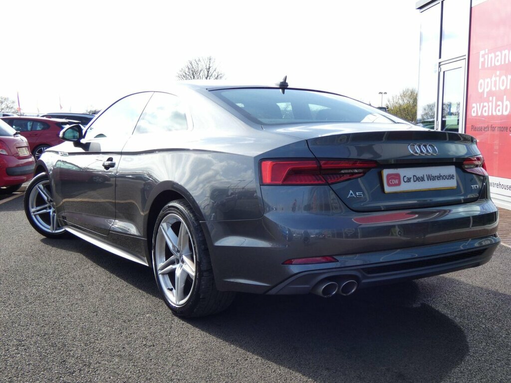 Audi A5 2.0 Tdi S Line S Tronic Euro 6 Ss Grey #3