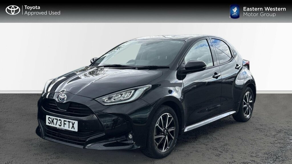 Toyota Yaris 1.5 Vvt-h Design E-cvt Euro 6 Ss SK73FTX Black #3
