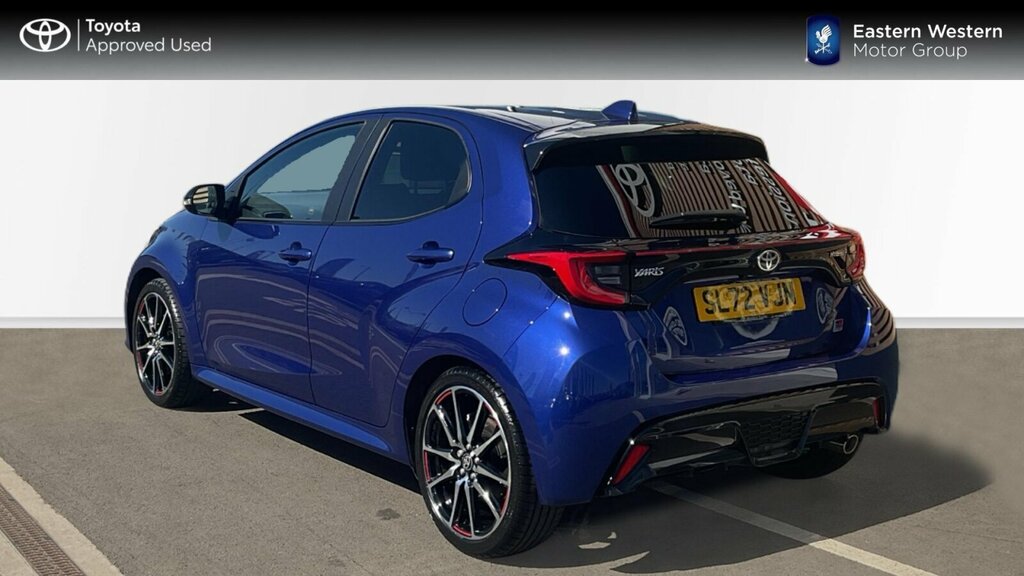 Toyota Yaris 1.5 Vvt-h Gr Sport E-cvt Euro 6 Ss SL72VJN Blue #4