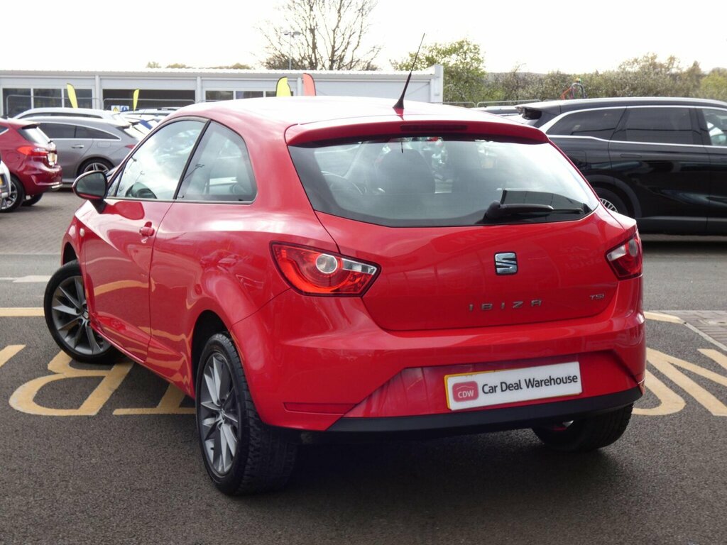 Seat Ibiza 1.2 Tsi I Tech Sport Coupe Euro 5 DE15UVW Red #3