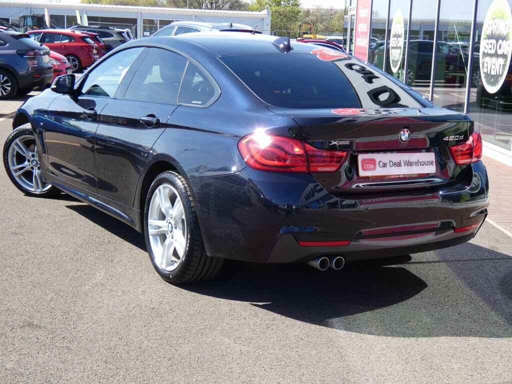 BMW 4 Series 2.0 420D M Sport Xdrive Euro 6 Ss LG67OVD Black #2