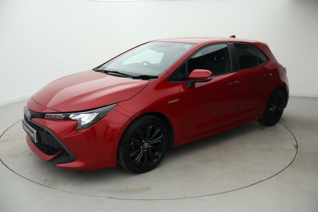 Toyota Corolla 1.8 Vvt-h Design Hatchback Hybrid Cvt E SO19FOF Red #3