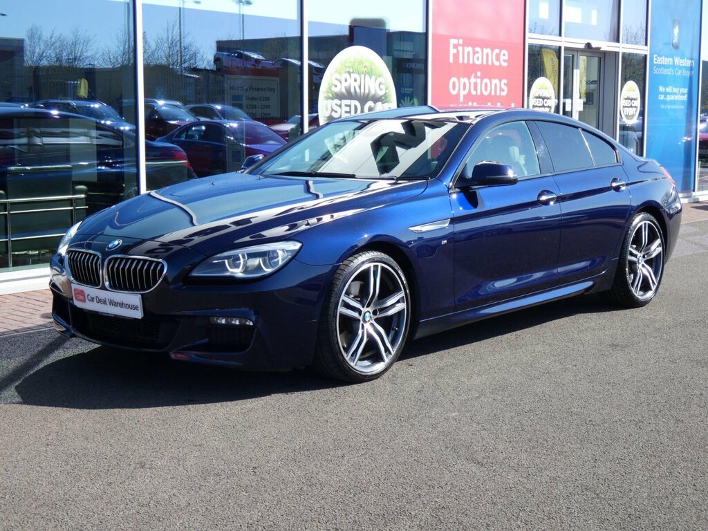 BMW 6 Series 3.0 640D M Sport Saloon Euro 6 S Blue #5