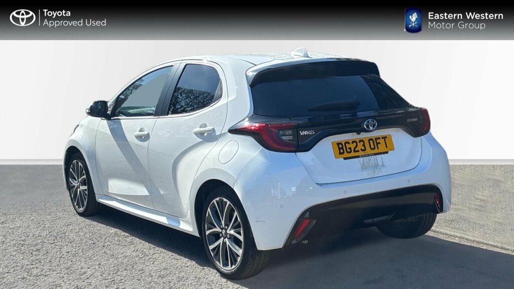 Toyota Yaris 1.5 Vvt-h Excel E-cvt Euro 6 Ss BG23OFT White #4