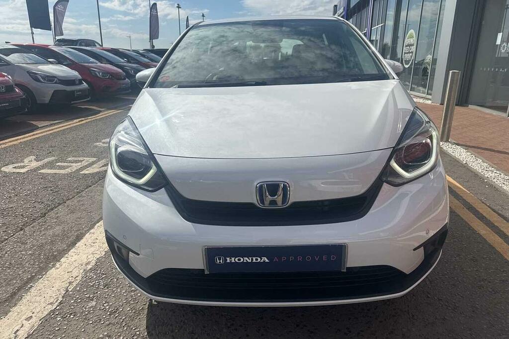 Honda Jazz 1.5 I-mmd Hybrid Sr Ecvt SP22OFY White #6