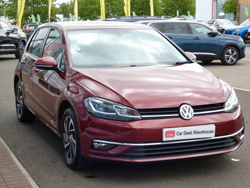 Volkswagen Golf 1.0 Tsi Match Edition Euro 6 Ss SV69YKF Red #5
