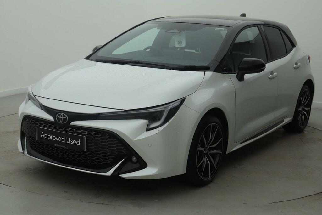 Toyota Corolla 2.0 Vvt-h Gr Sport Hatchback Hybrid Cvt ST25UKH White #3
