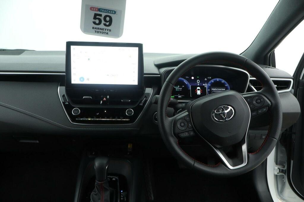 Toyota Corolla 2.0 Vvt-h Gr Sport Hatchback Hybrid Cvt ST25UKH White #6