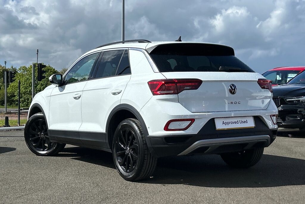 Volkswagen T-Roc 1.5 Tsi Match Dsg ST25OFX White #5