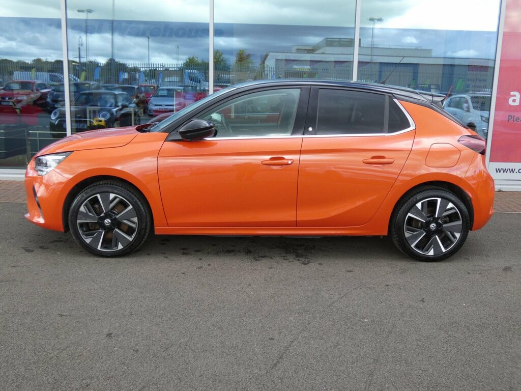 Vauxhall Corsa-e 50Kwh Elite Nav Premium 7.4Kw Charger SL21TYZ Orange #5