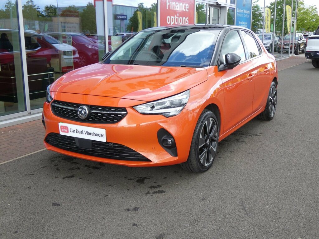 Vauxhall Corsa-e 50Kwh Elite Nav Premium 7.4Kw Charger SL21TYZ Orange #4
