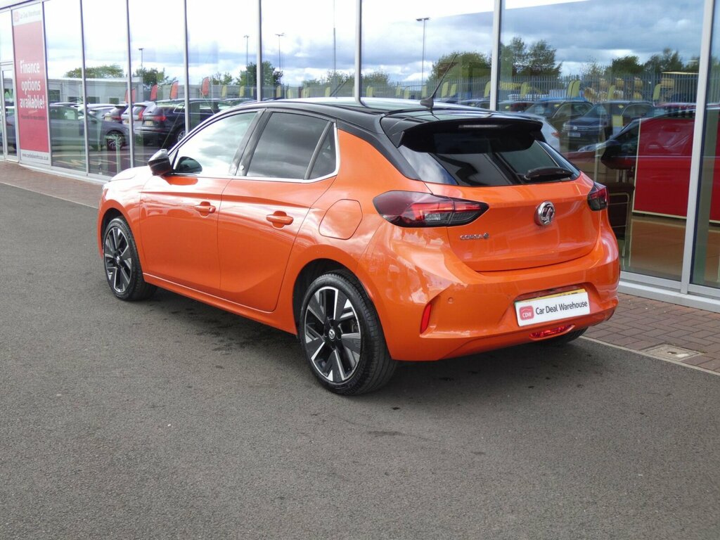 Vauxhall Corsa-e 50Kwh Elite Nav Premium 7.4Kw Charger SL21TYZ Orange #6