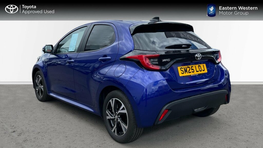 Toyota Yaris 1.5 Vvt-h Design E-cvt Euro 6 Ss SM25LOJ Blue #4