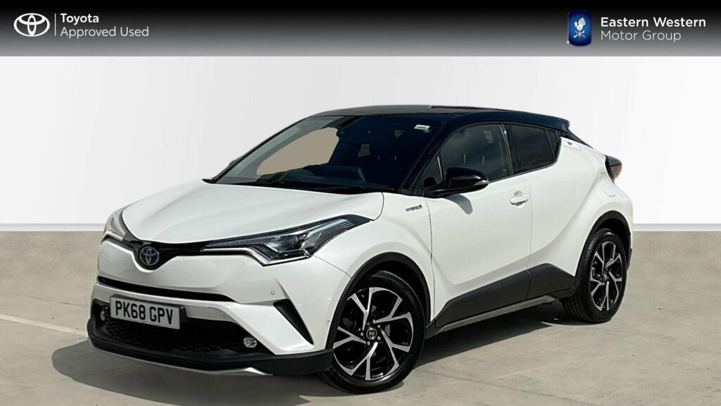 Toyota C-Hr 1.8 Vvt-h Dynamic Cvt Euro 6 Ss PK68GPV White #3