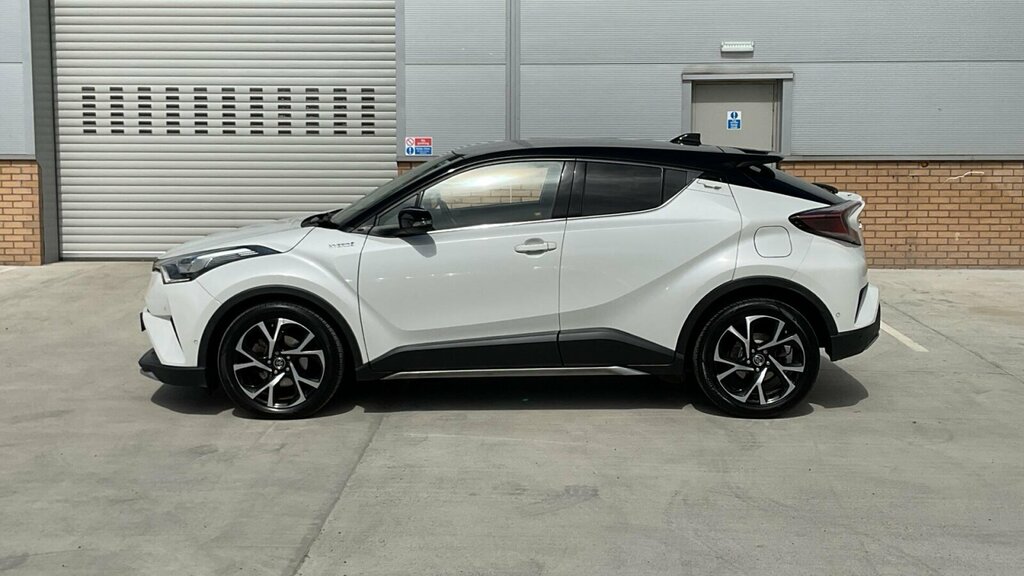 Toyota C-Hr 1.8 Vvt-h Dynamic Cvt Euro 6 Ss PK68GPV White #5
