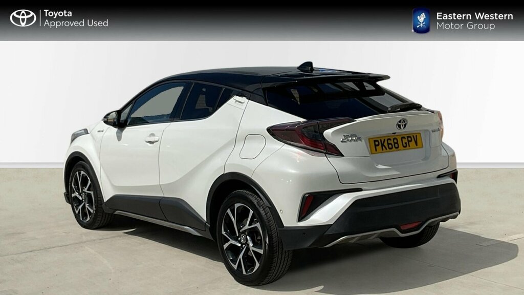 Toyota C-Hr 1.8 Vvt-h Dynamic Cvt Euro 6 Ss PK68GPV White #4