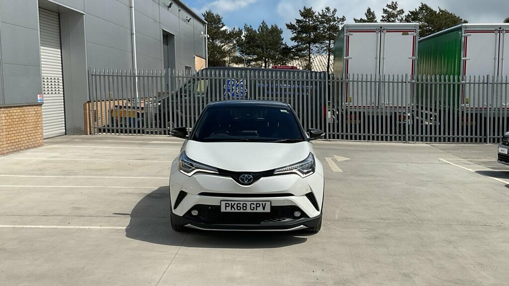 Toyota C-Hr 1.8 Vvt-h Dynamic Cvt Euro 6 Ss PK68GPV White #2