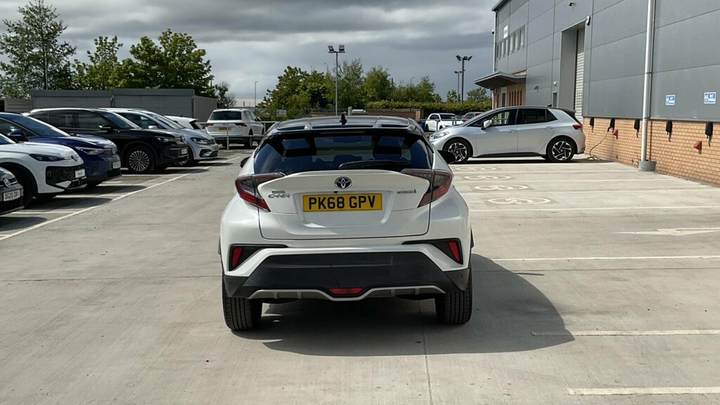 Toyota C-Hr 1.8 Vvt-h Dynamic Cvt Euro 6 Ss PK68GPV White #6