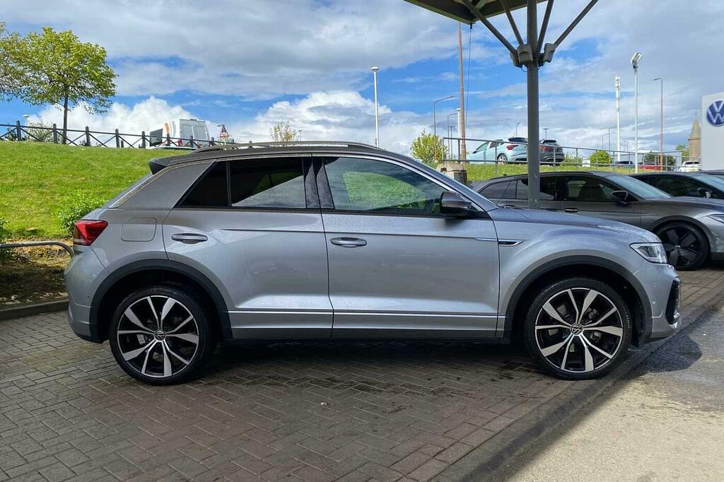 Volkswagen T-Roc 1.5 Tsi R-line Dsg CA23VPE Silver #4