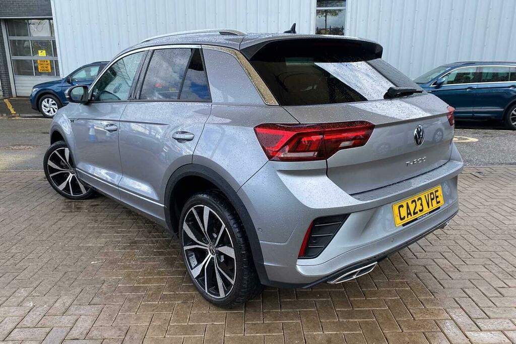 Volkswagen T-Roc 1.5 Tsi R-line Dsg CA23VPE Silver #3