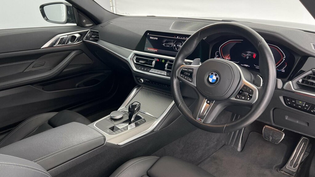 BMW 4 Series Gran Coupe 420D Xdrive M Sport Coupe Black #6