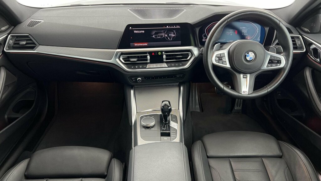 BMW 4 Series Gran Coupe 420D Xdrive M Sport Coupe Black #4