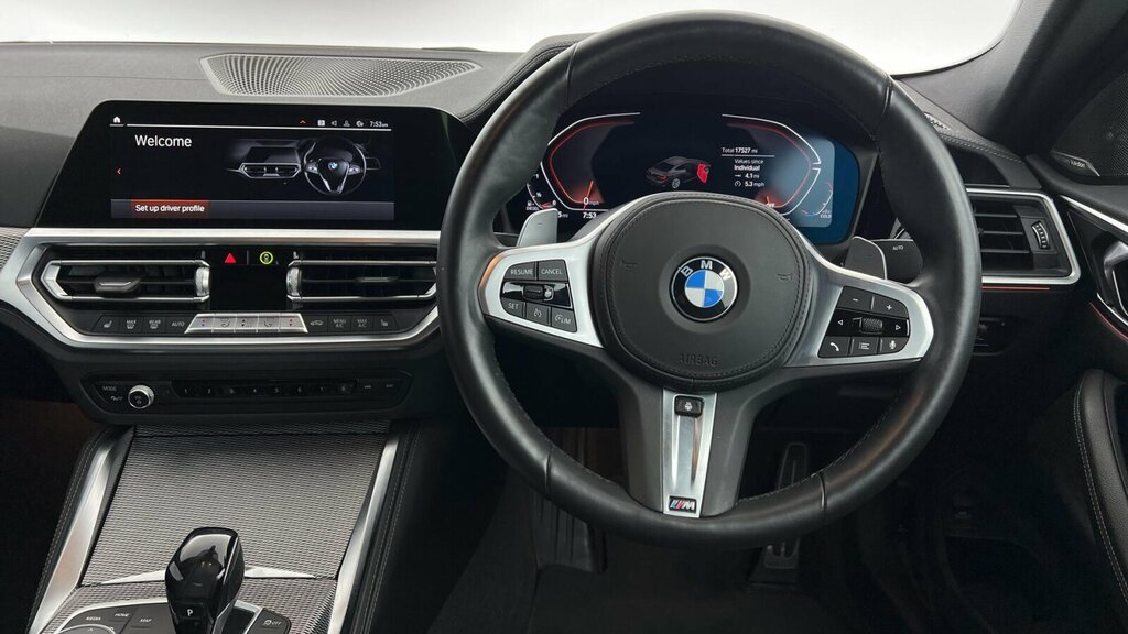 BMW 4 Series Gran Coupe 420D Xdrive M Sport Coupe Black #5