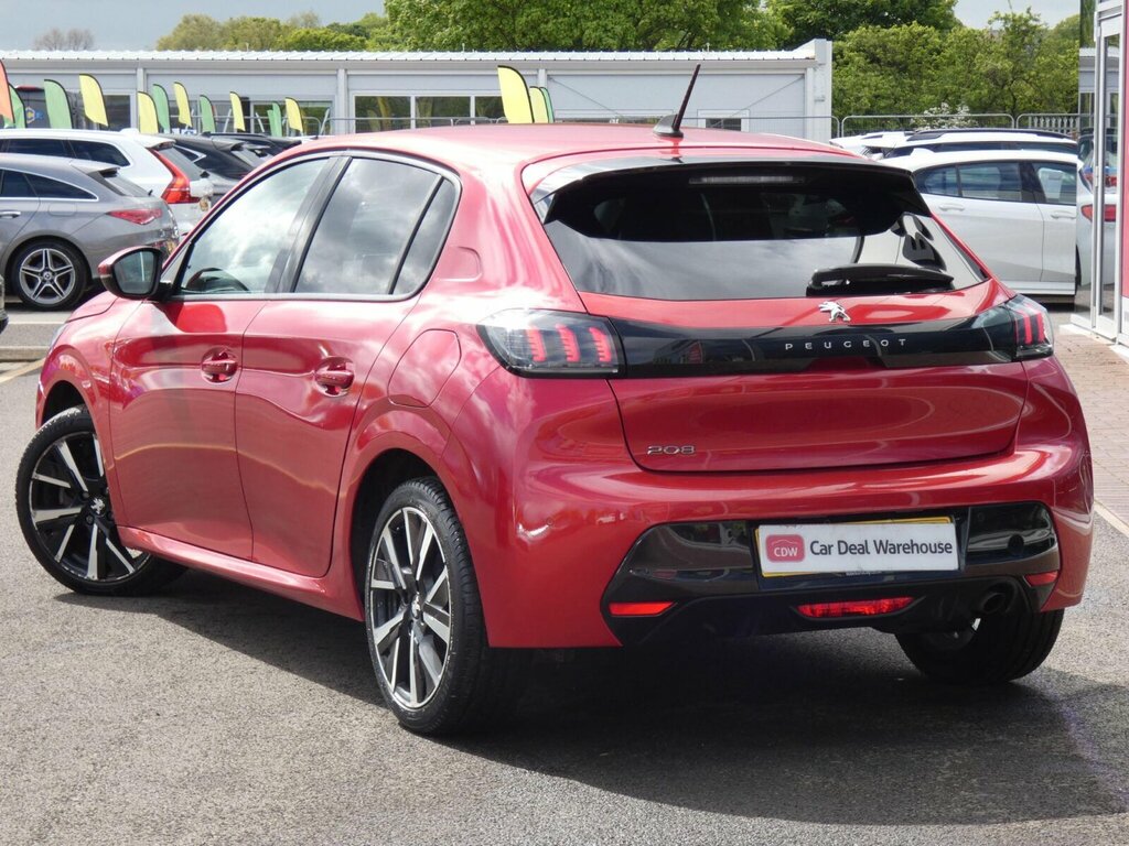 Peugeot 208 1.2 Puretech Allure Euro 6 Ss SA70TOV Red #3