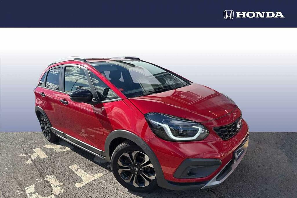 Honda Jazz 1.5 I-mmd Hybrid Crosstar Advance Ecvt Red