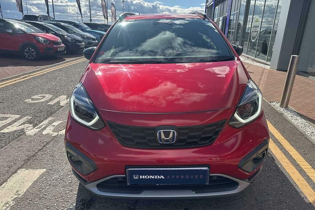 Honda Jazz 1.5 I-mmd Hybrid Crosstar Advance Ecvt SR23OGH Red #6