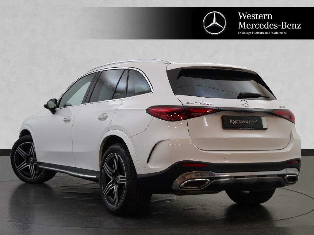 Mercedes-Benz GLC Class Glc 220 D 4Matic Amg Line Premium SN73UDS White #3