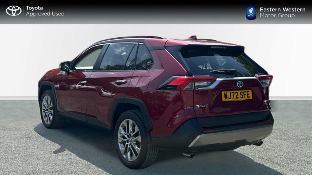 Toyota Rav 4 2.5 Vvt-h Excel Cvt Euro 6 Ss WJ72SFE Red #3