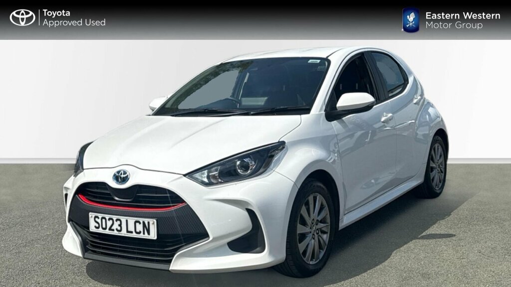 Toyota Yaris 1.5 Vvt-h Icon E-cvt Euro 6 Ss SO23LCN White #3