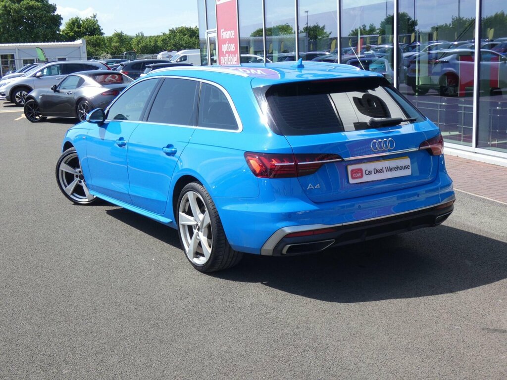 Audi A4 30 Tdi S Line S Tronic NL20CWP Blue #2