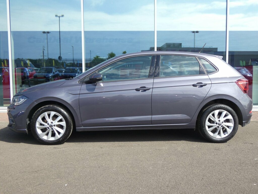 Volkswagen Polo 1.0 Tsi Style Euro 6 Ss SM22UVA Grey #5