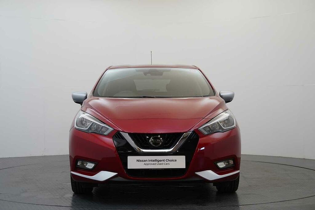 Nissan Micra 0.9 Ig-t 90 N-connecta With Sat Nav And Vibrant Ch Red #4