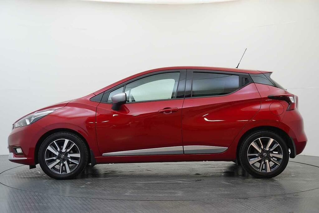 Nissan Micra 0.9 Ig-t 90 N-connecta With Sat Nav And Vibrant Ch Red #5