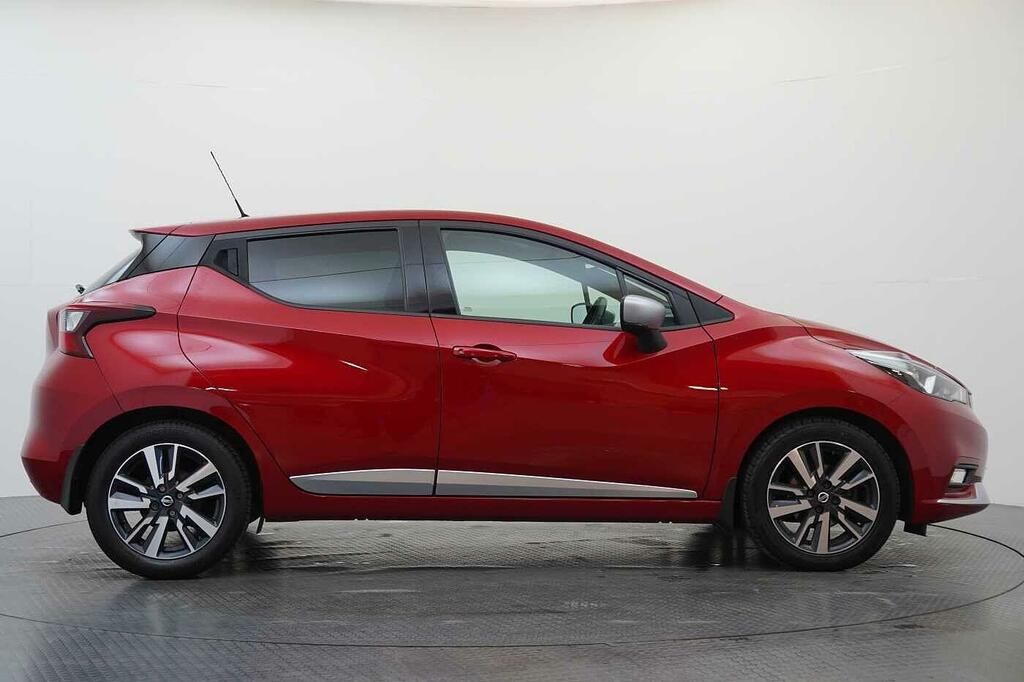 Nissan Micra 0.9 Ig-t 90 N-connecta With Sat Nav And Vibrant Ch Red #6