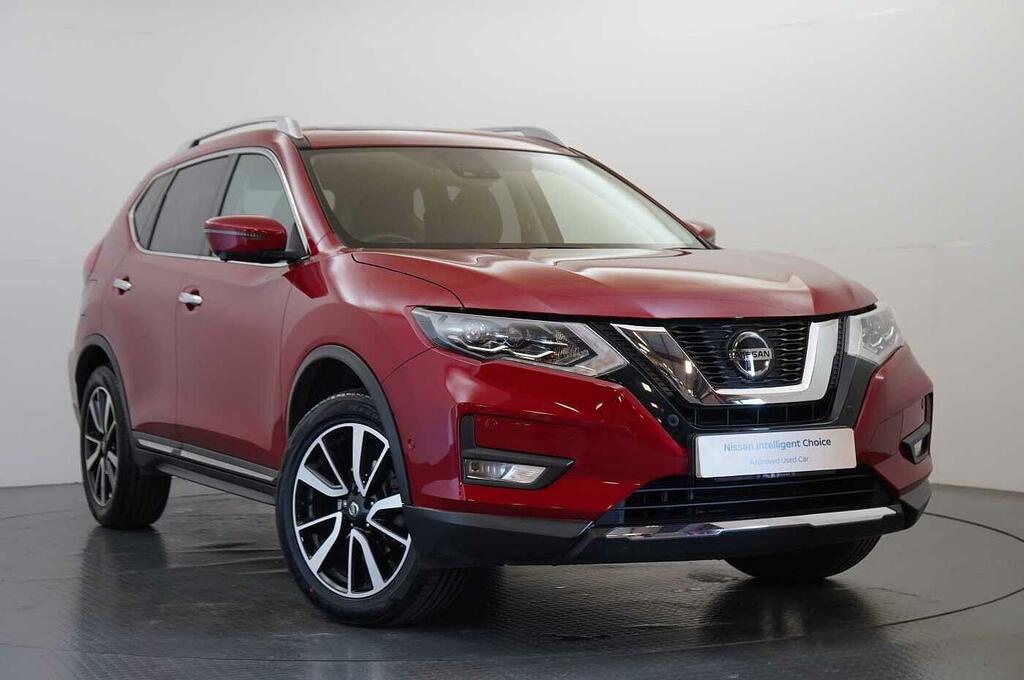 Nissan X-Trail 1.3 Dig-t 160 Tekna Dct With 7 Seats And Pano Red