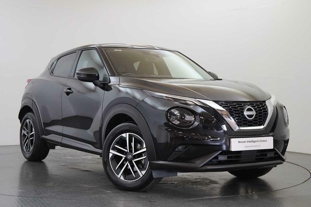 Nissan Juke 1.0 Dig-t 114 N-connecta With Sat Nav And Rear Vie OE25UMO Black