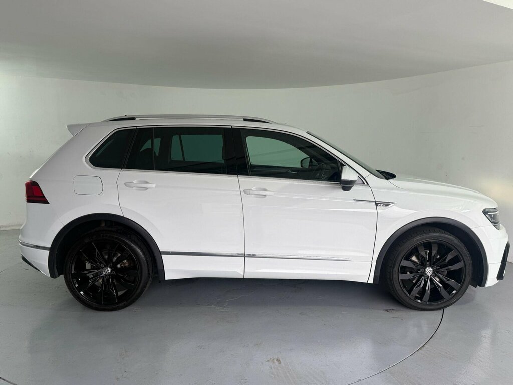 Volkswagen Tiguan 2.0 Tdi R-line Dsg Euro 6 Ss DF18GZR White #5