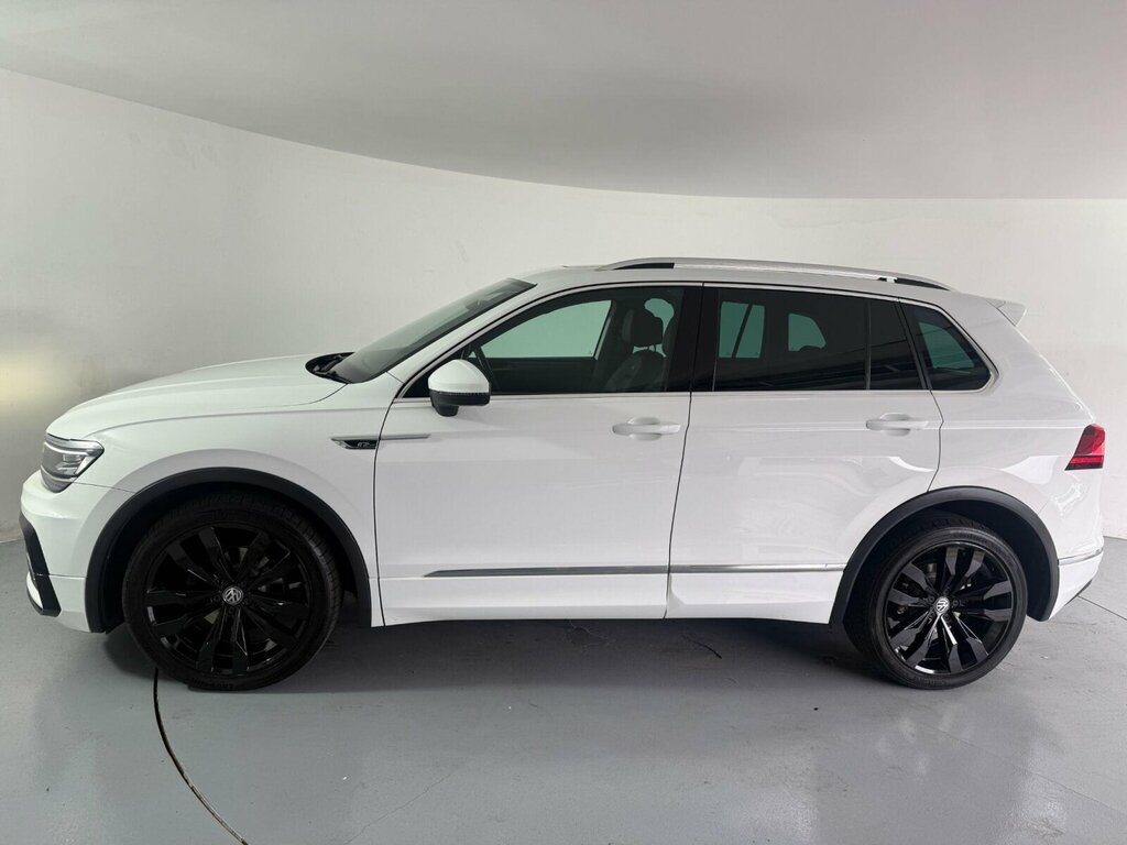 Volkswagen Tiguan 2.0 Tdi R-line Dsg Euro 6 Ss DF18GZR White #3