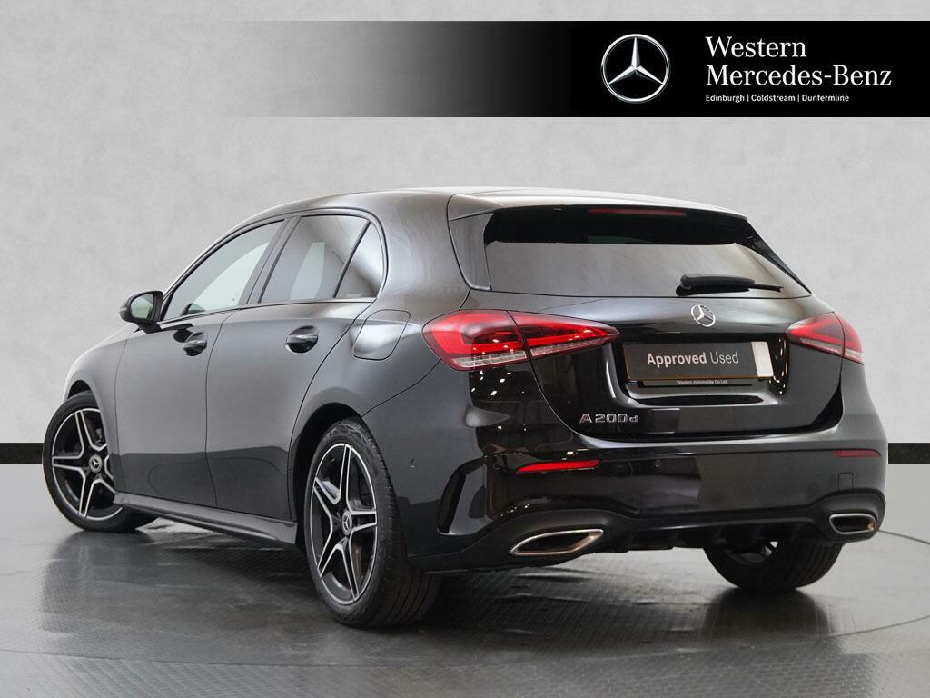 Mercedes-Benz A Class A 200 D Amg Line Executive KN23XSL Black #2