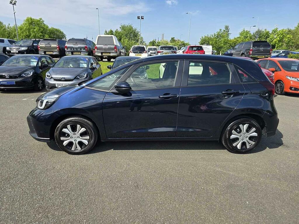 Honda Jazz 1.5 I-mmd Hybrid Elegance Ecvt SP73ORZ Blue #5