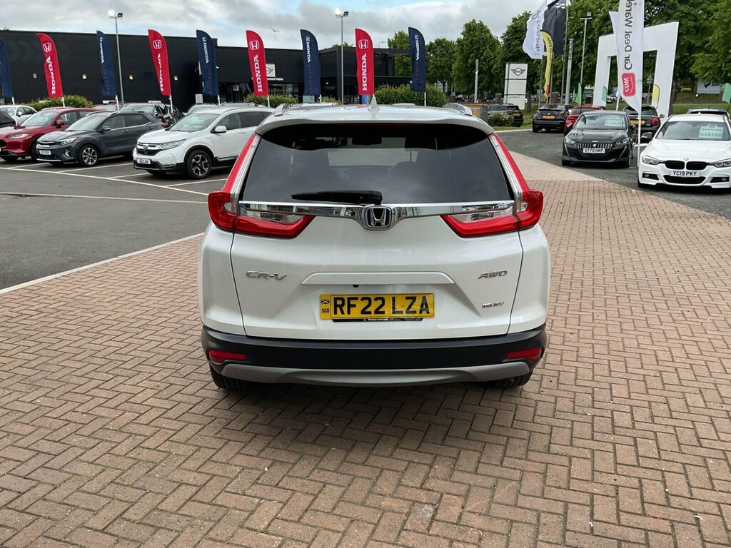 Honda Cr-V 2.0 H I-mmd Sr Ecvt 4Wd Euro 6 Ss White #5