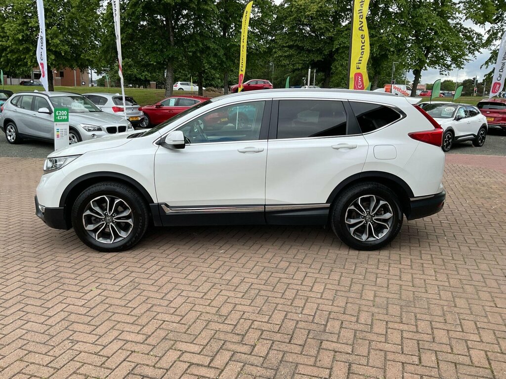 Honda Cr-V 2.0 H I-mmd Sr Ecvt 4Wd Euro 6 Ss White #4