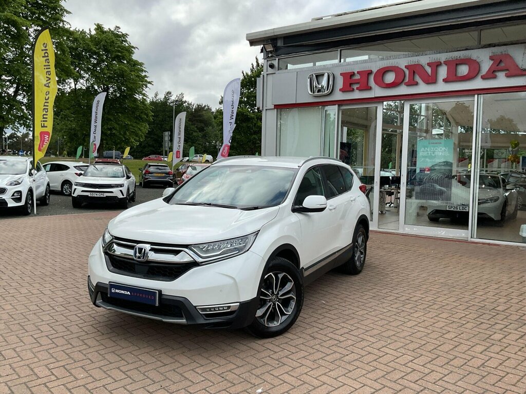 Honda Cr-V 2.0 H I-mmd Sr Ecvt 4Wd Euro 6 Ss White #2