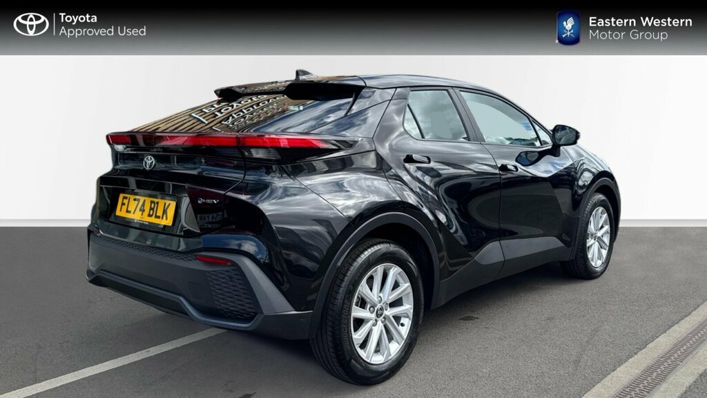 Toyota C-Hr 1.8 Vvt-h Icon Cvt Euro 6 Ss FL74BLK Black #2